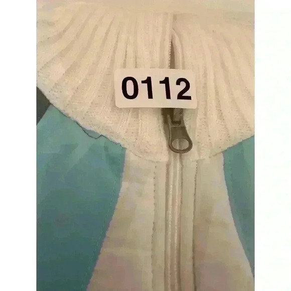 Mossimo Womens Retro Geometric Jacket Size XXL Multicolor 70s Vintage Print Zip - Picture 12 of 12